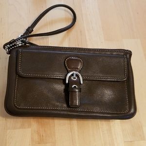 Coach Vintage wristlet coin purse cardholder